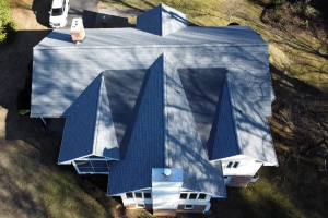 shingle roof replacement project