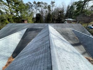 shingle roof replacement project BEFORE