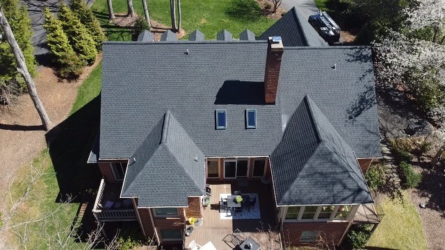 roof replacement with skylight installation