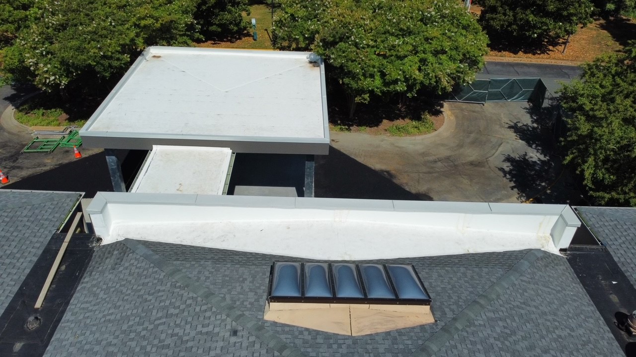 flat roof